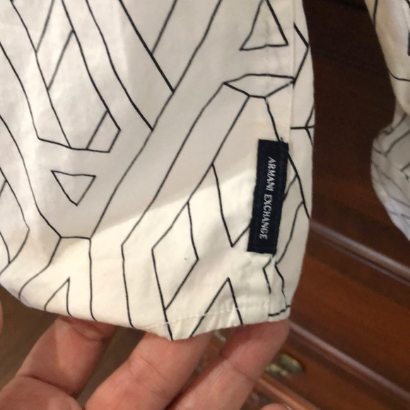 Armani Exchange dress button down shirt. - Picture 8 of 10